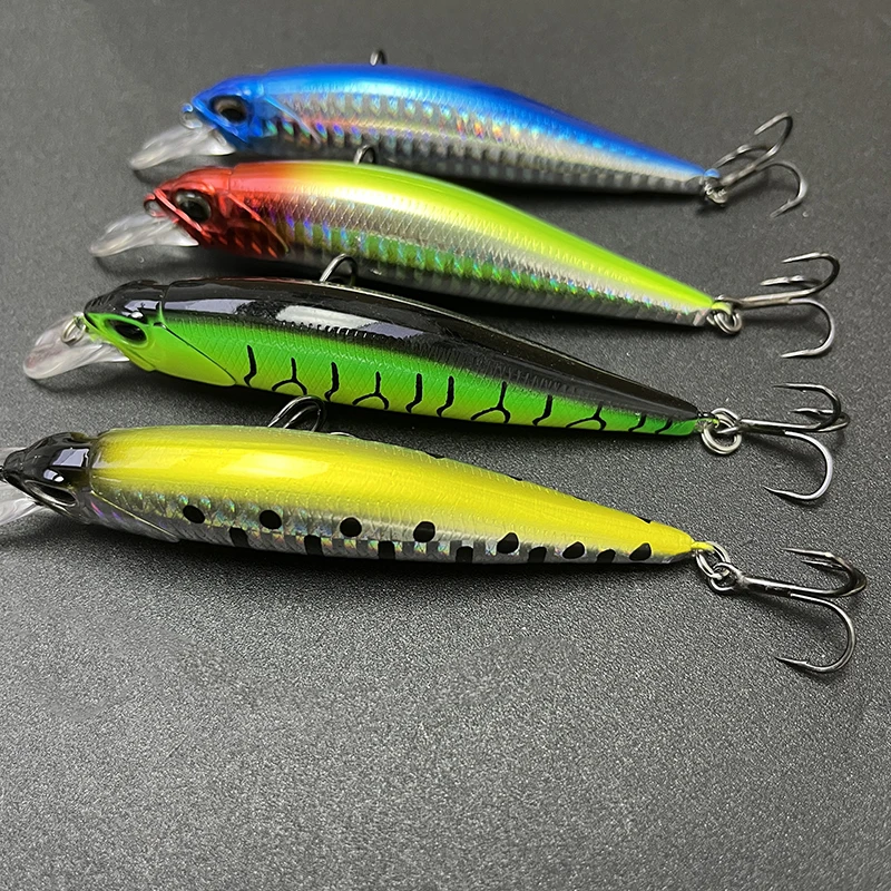 95mm 13.7g Suspending Minnow Fishing Lure Carp Trout Artificial Hard Bait Pesca Wobbler Jerkbait Plastic Swimbait Equipment 85SP - imagen 5
