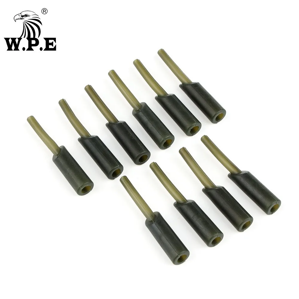 20 piezas alimentador de pesca con cuentas de cambio rápido, equipo de aparejos de carpa de descarga instantánea, soporte de línea, cambio de longitud del gancho - imagen 2