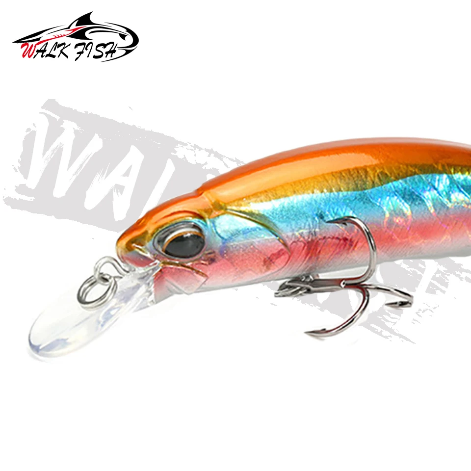 WALK FISH-señuelo magnético para Pesca de carpa, cebo de plástico de fundición larga, 1 piezas, 6g, 9g - imagen 5