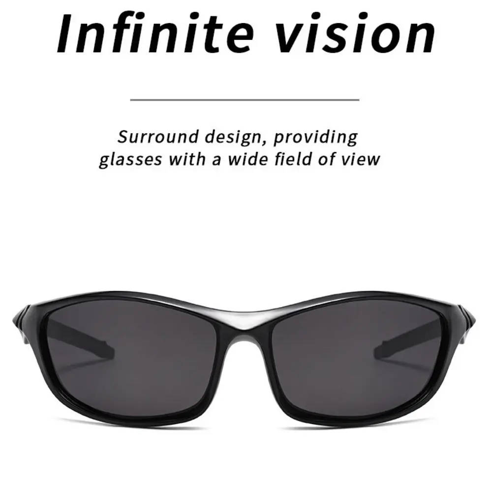 Gafas de sol polarizadas UV400 para ciclismo, lentes HD resistentes a los rayos UV, gafas para deportes al aire libre a la moda a prueba de viento para hombres - imagen 4