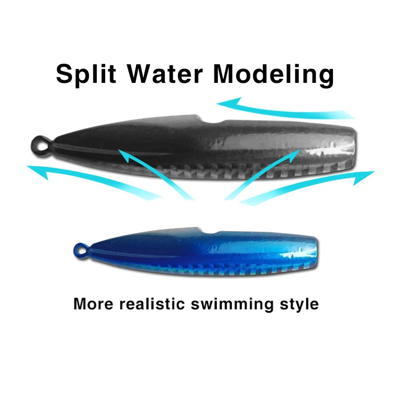 80g 100g 120g 150g 180g 200g hundimiento lento Inchiku Jig señuelo pesca de fondo con faldas de goma de calamar suave anzuelo cebo - imagen 3