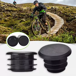 Juego de tapones antideslizantes para manillar de bicicleta de montaña, recambio sólido, 8 unids/set