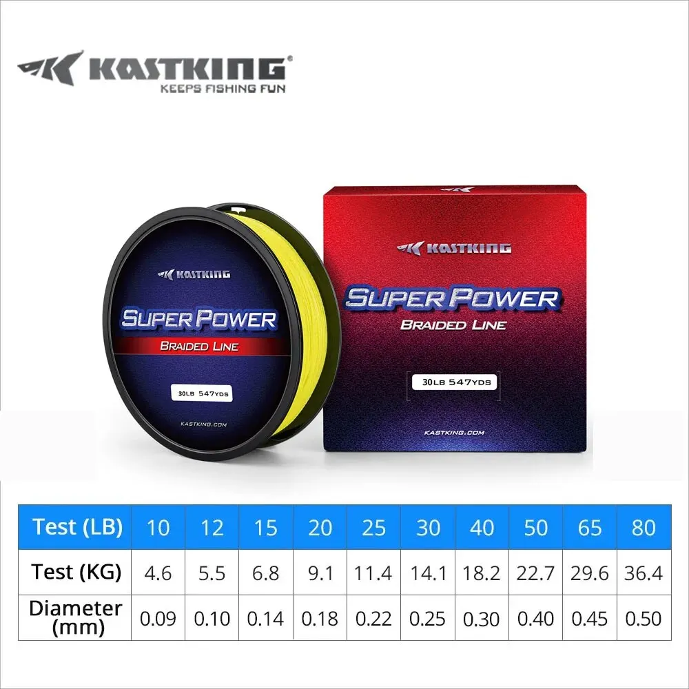 KastKing marca 150M 300M 500M 1000M PE trenzado línea de pesca de 4 hilos 12-50LB multifilamento para pesca de carpas - imagen 2
