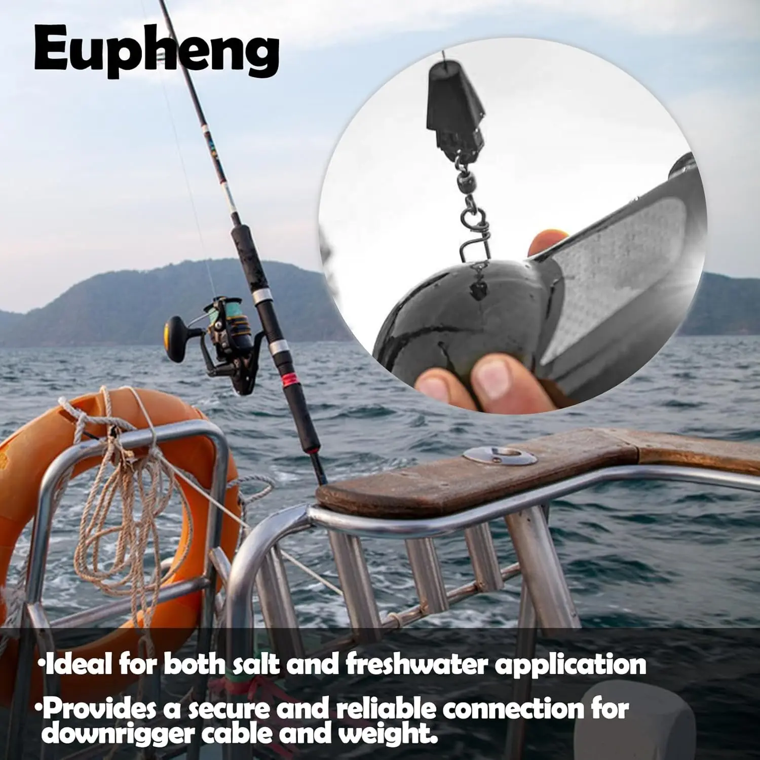 Aventik Kit de terminales de cable de bajante resistente de 10 piezas Conectores rápidos y confiables para cable de bajante seguro y conexión de peso - imagen 3