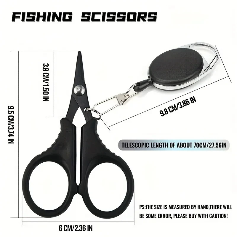 Alicates de pesca acero inoxidable cortador línea trenzada hebilla