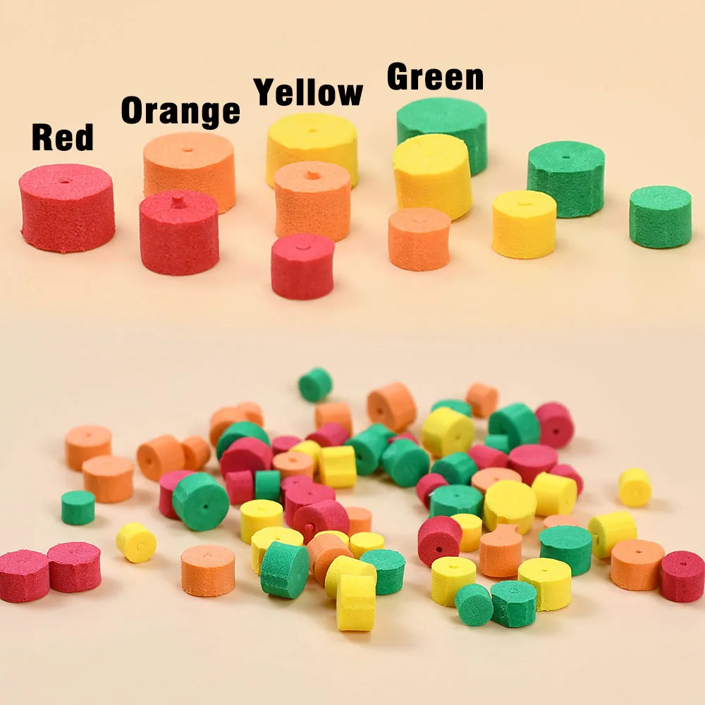 36 Uds. Cebo de pesca de carpa, accesorios de aparejo Boilie emergente, espuma EVA, método de forma de maíz falso, aparejo alimentador, señuelo para peces - imagen 3