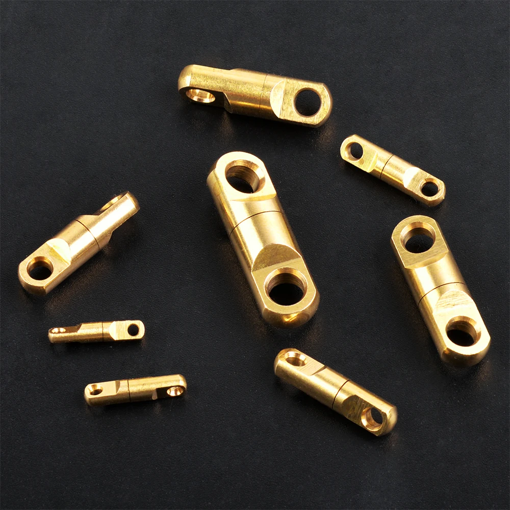 Rodamientos giratorios de pesca de alta resistencia, conector giratorio de barril de cobre para agua salada y dulce, accesorios de aparejos de pesca, 30 piezas - imagen 5