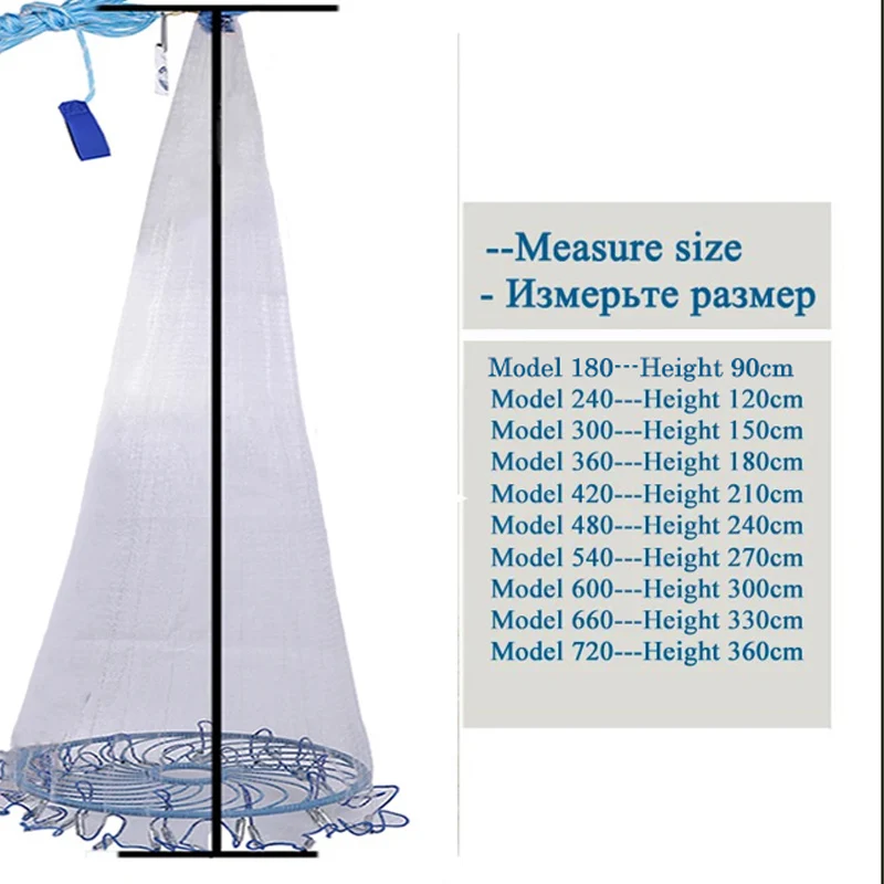 Descubra el tamaño de red de pesca perfecto para sus necesidades con nuestra guía completa