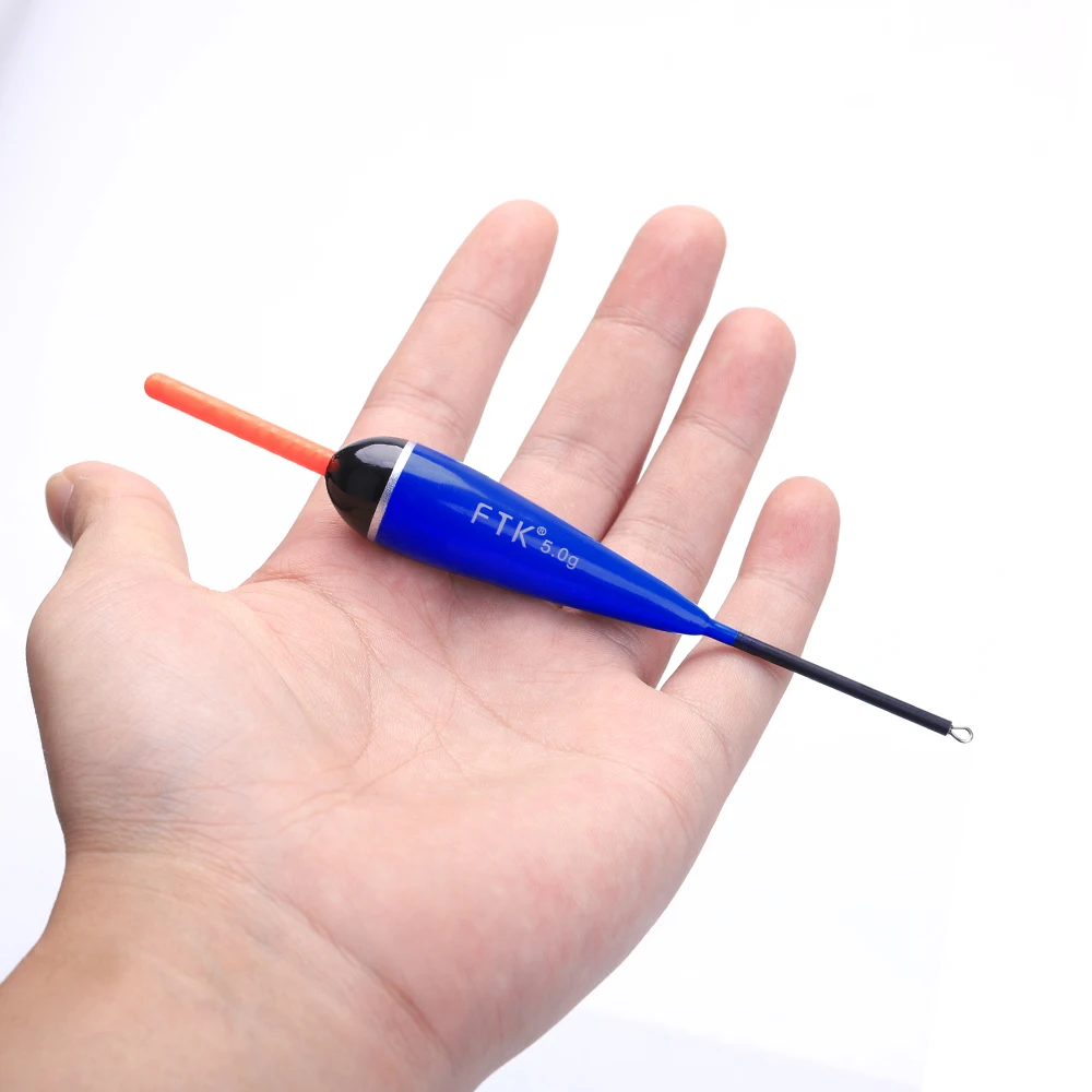 FTK flotador de Pesca 5 unids/lote 13CM-14.5CM 2-5g flotador de abeto Barguzinsky boya Vertical flotador Pesca de carpa Bobber aparejos de Pesca - imagen 3