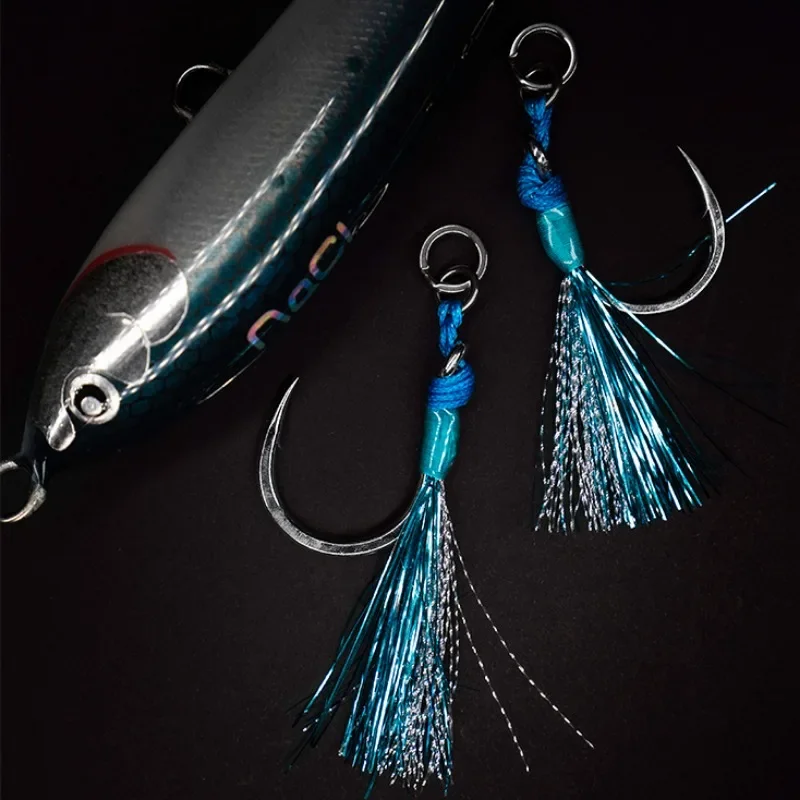 BKK Plugging Single HD Crusader – Anzuelos de repuesto para jigging - imagen 3