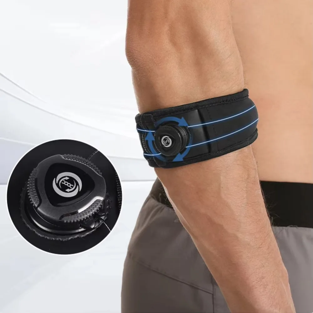 Codera portátil de alta calidad, banda de soporte de brazo transpirable ajustable, Protector de codo antideslizante Universal - imagen 4