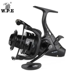 W.P.E NL Carrete de spinning para carpa 5+1 rodamientos, todo metal