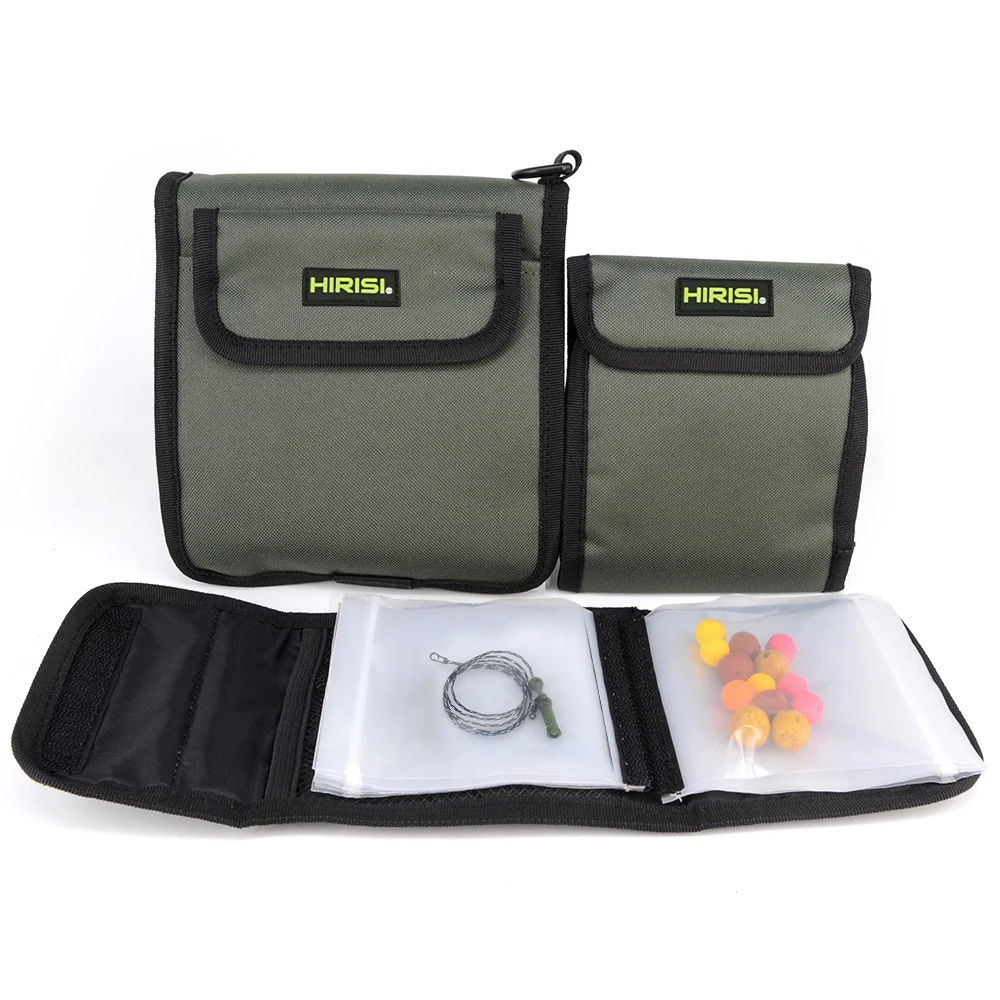 Hirisi W122 Bolsa de pesca transparente para aparejos y señuelos - imagen 4