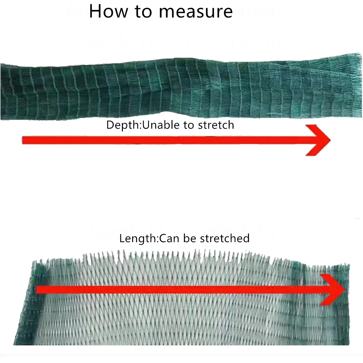 Red de peces semiacabada, red de basura de 6 hebras-24 hebras, red de valla para cultivos, red de jardín anti-pájaro, red de escalada para cultivos - imagen 5