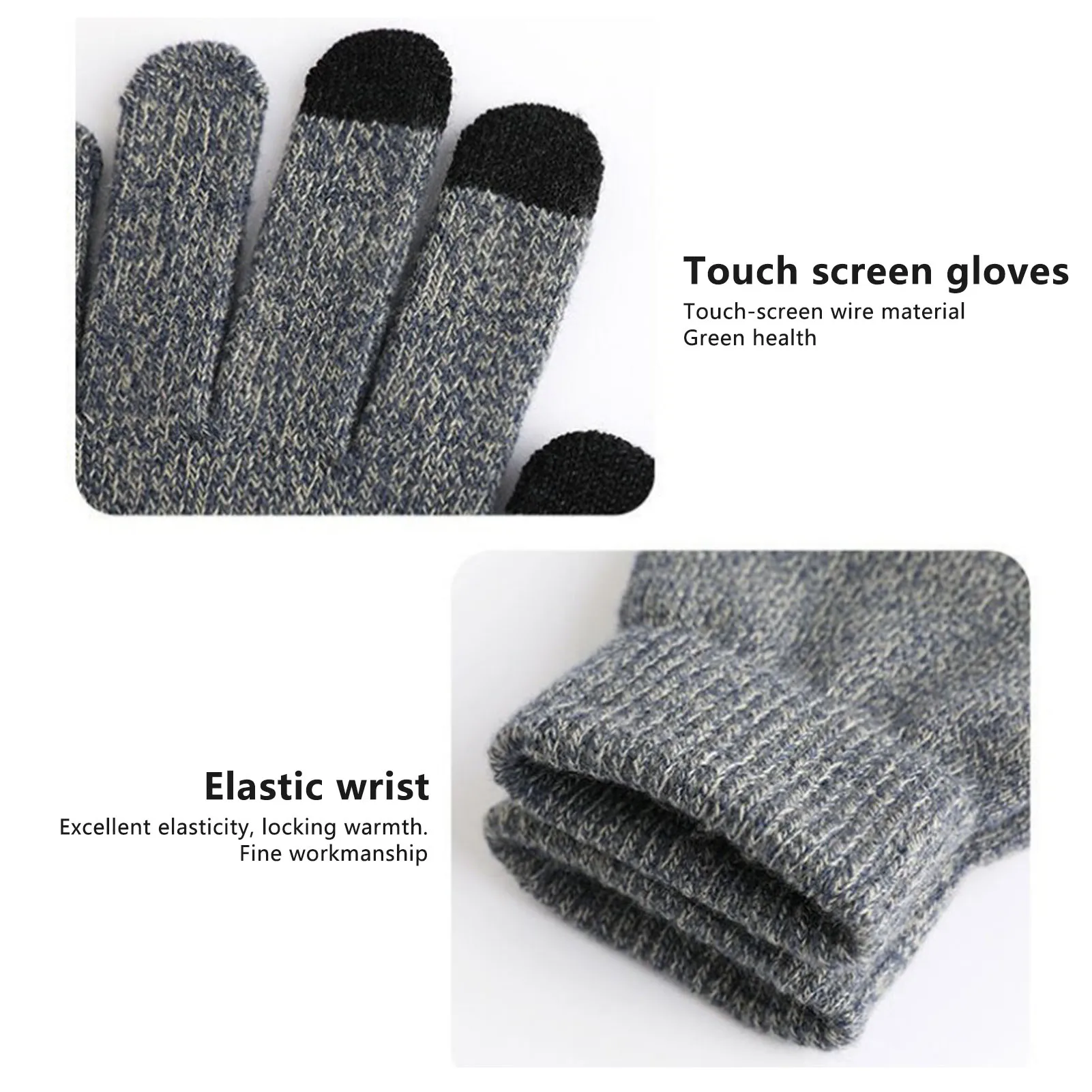 Guantes calefactores de invierno para hombres y mujeres, guantes deportivos portátiles con carga USB, ciclismo, Camping, esquí, manoplas cálidas a prueba de viento - imagen 5