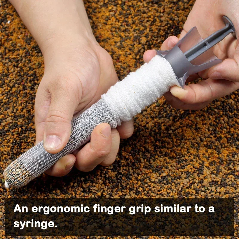 Accesorios de pesca de carpa, sistema de malla PVA de carga, cargador para aparejo de pelo de carpa, herramienta, alimentador de método grueso, aparejos de pesca - imagen 4