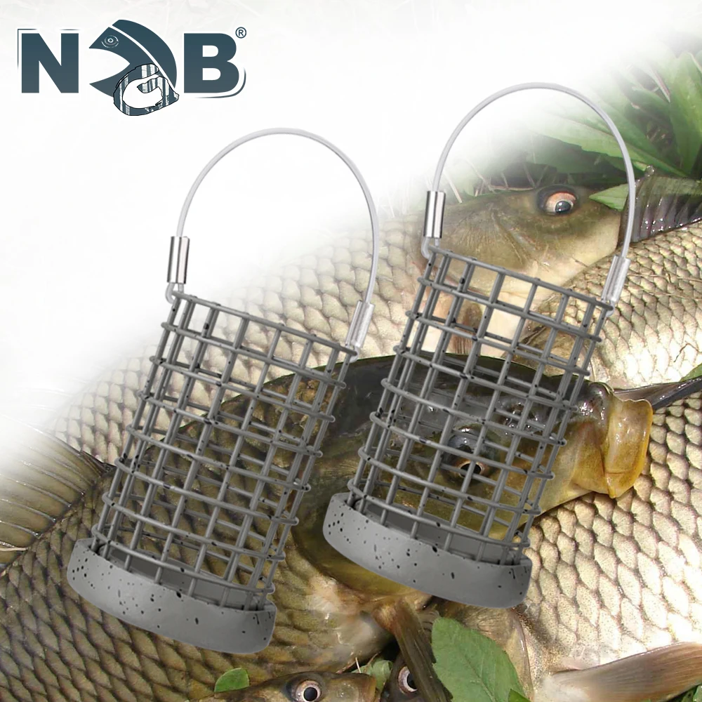 NGB Jaula de cebo acero inoxidable redonda y cuadrada