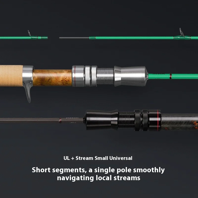 AWM Forest Casting – Caña de pescar carbono 4 secciones - imagen 2