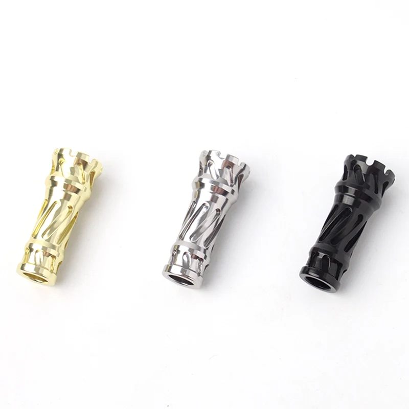 Kawa-mango de carrete de pesca, materiales de aleación para Shi/Da, accesorio de mango de carrete ligero, 5,4g de longitud, 35mm, incluye rodamientos, 1 ud. - imagen 4