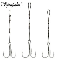Spinpoler Stingers Rig: Conector de anzuelo y guía de acero robusta