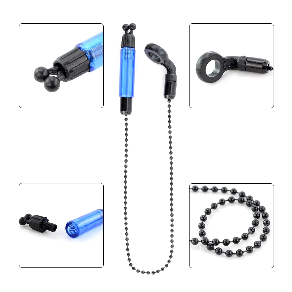 Hirisi 4 Uds. Bobinas de Swingers de pesca de carpa para indicador de alarma de pesca alarma de señal de mordida accesorios de pesca B2024 - imagen 4