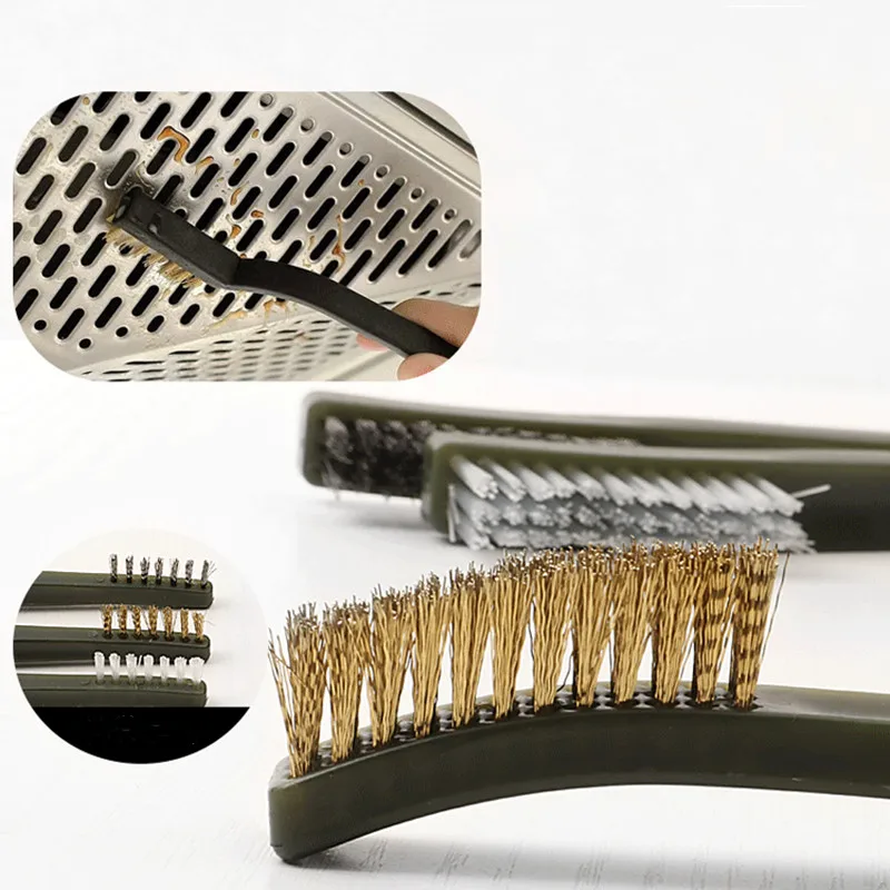 7 unids/set Kit de limpieza de armas Kit de limpieza de armas de caza Universal cepillo juego de limpieza de pistola herramienta de selección accesorios de pistola - imagen 5