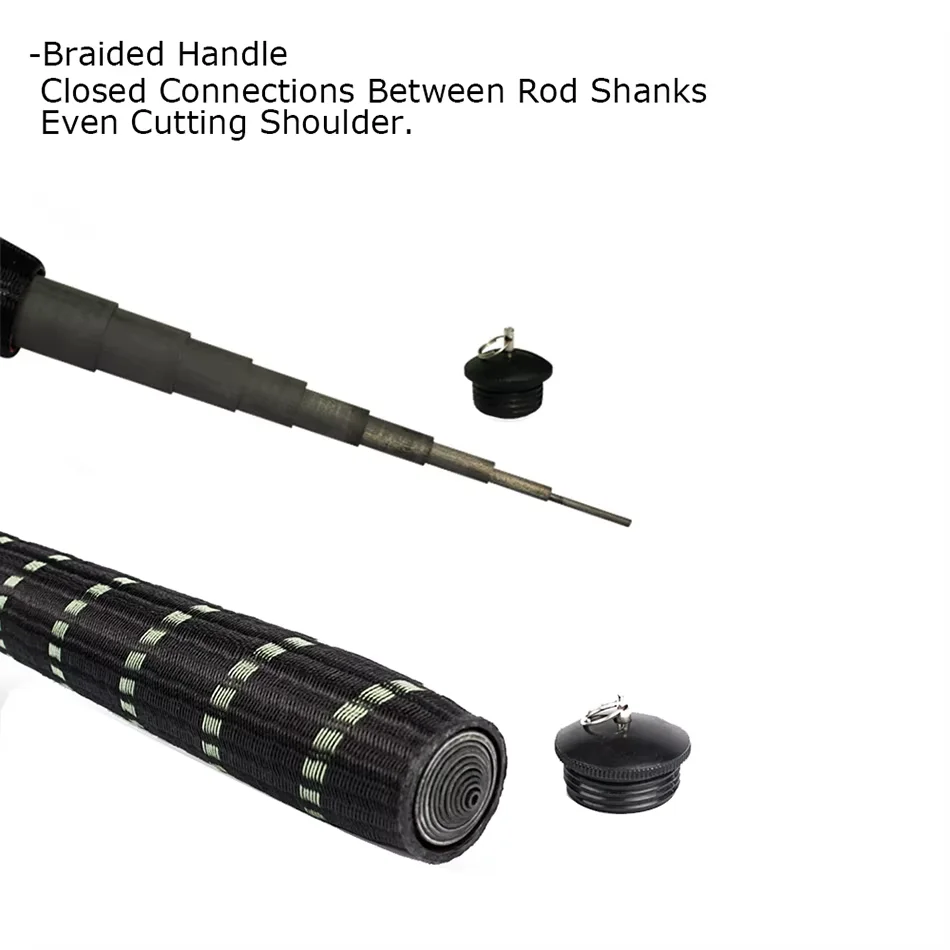 Caña de pescar de carpa Goture de alto carbono, caña de mano eléctrica de 3m-7,2 m, caña telescópica ultraligera, GOLDLITE/RED-FOX/BREEZE - imagen 4