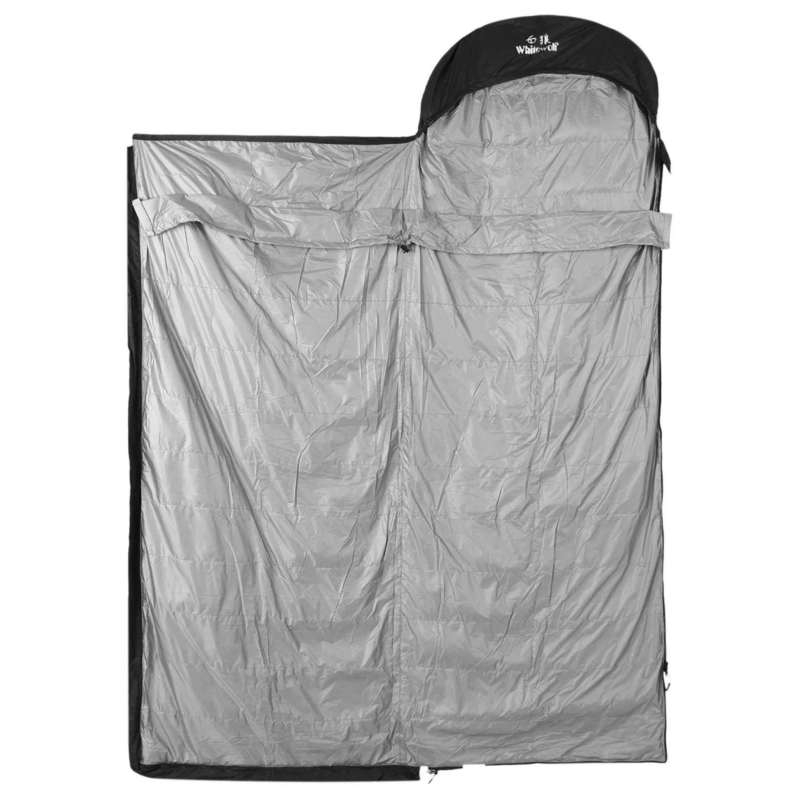 Saco de dormir ligero de plumón de ganso blanco, 210x80cm, con bolsa de almacenamiento para mochilero, Camping, senderismo, Viajes