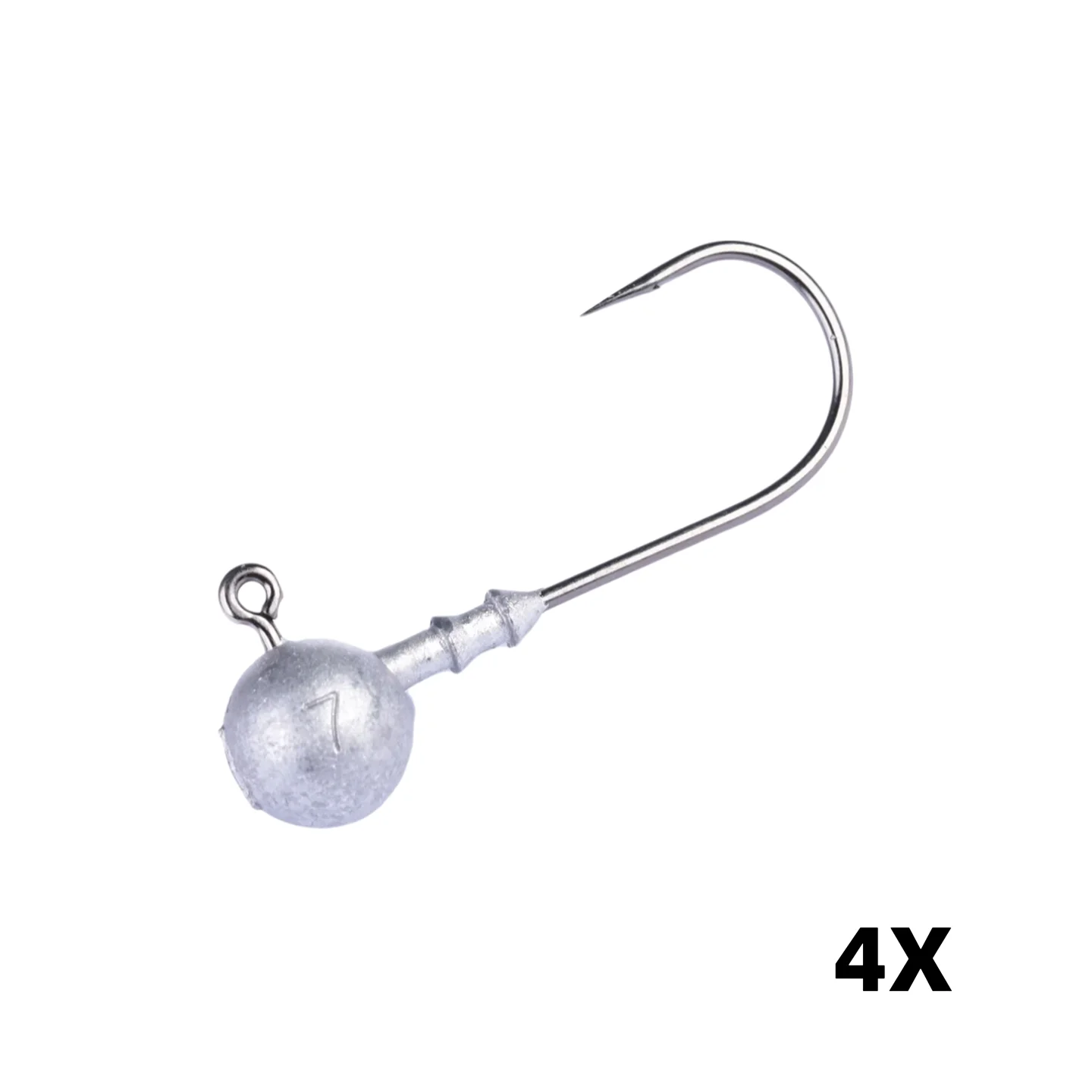 Nuevo 10 Uds 3X/4X fuerte anzuelo con cabeza de anzuelo de pesca fundido a presión anzuelo de sangre cabeza plantilla señuelo cebo duro anzuelo de gusano suave para pesca