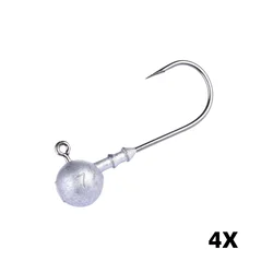 Anzuelos Jig Head 3X/4X – Cabeza plomada para vinilo