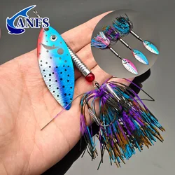 ANFS 1pc 30g/1.05oz Mosky Pike Spinner - Señuelo de pesca de metal pesado diseñado para atrapar peces grandes