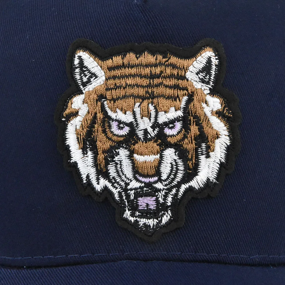 Gorra de béisbol de algodón con estampado de dibujos animados para hombre y mujer, gorro de malla ajustable con estampado de Tigre, estilo Hip Hop, ideal para pescar al aire libre - imagen 2