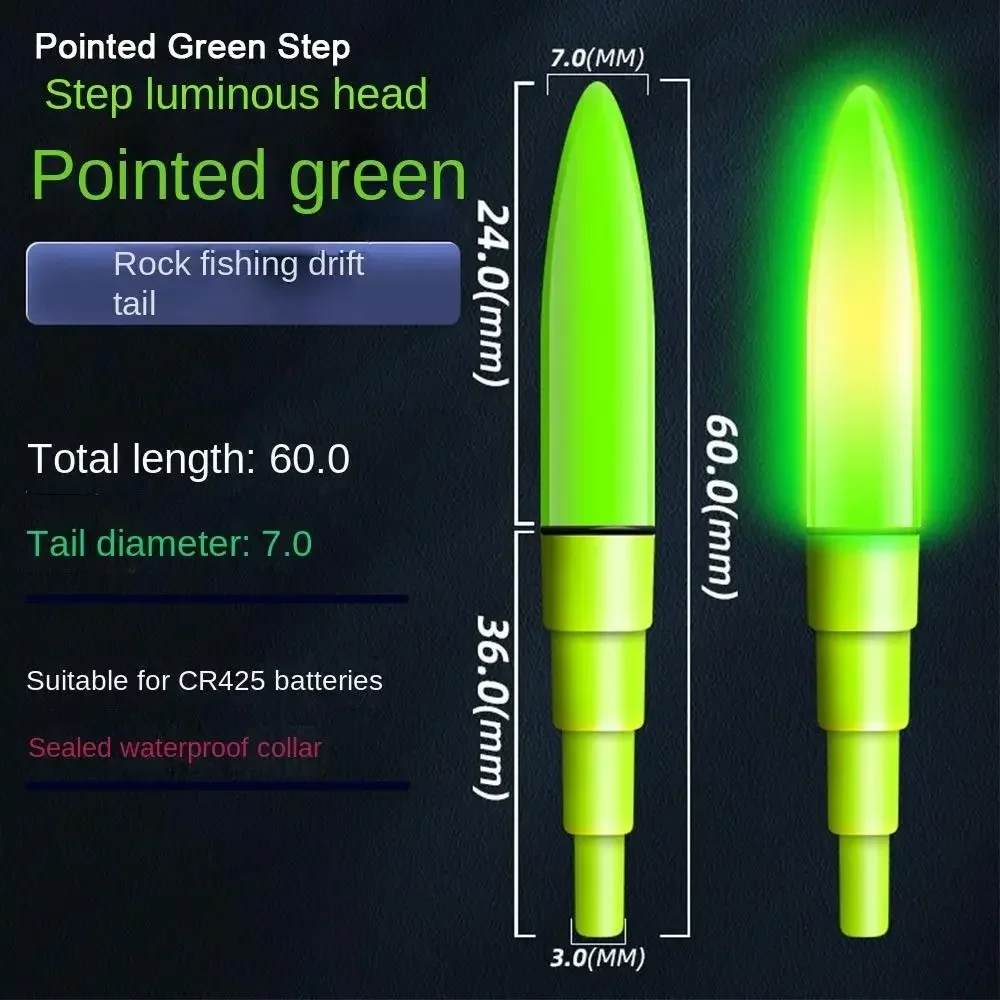 Pointed Green Step