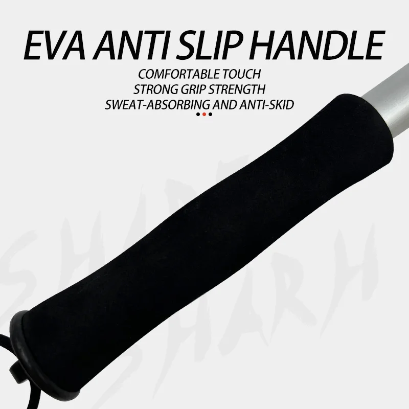 Anzuelo de pesca telescópico de acero inoxidable, herramienta de pesca, 60cm - imagen 5