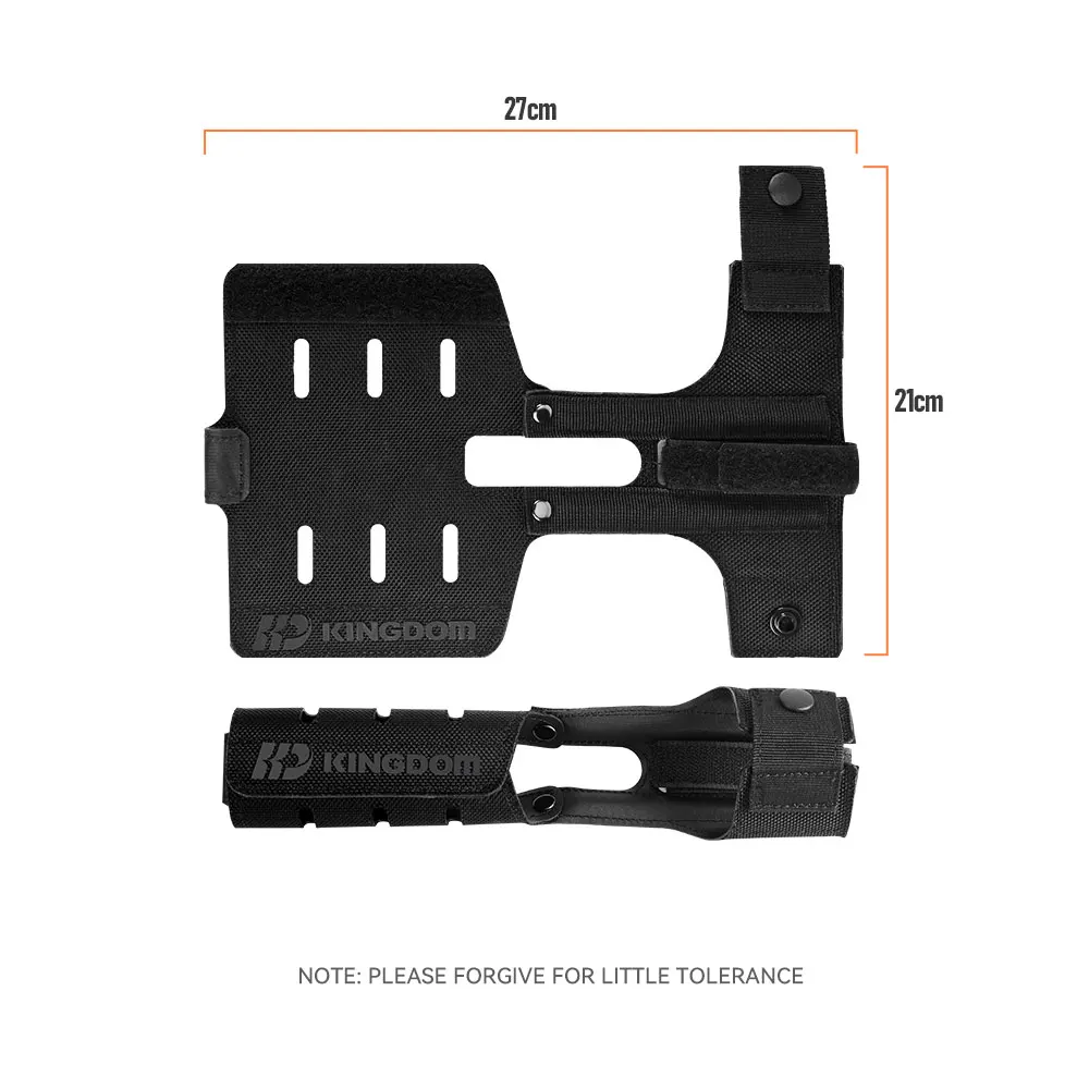 Soporte para caña de pescar Kingdom, diseño de Velcro gratis, nailon, portátil, ligero, insertador, soporte para caña, accesorios para aparejos de pesca - imagen 2