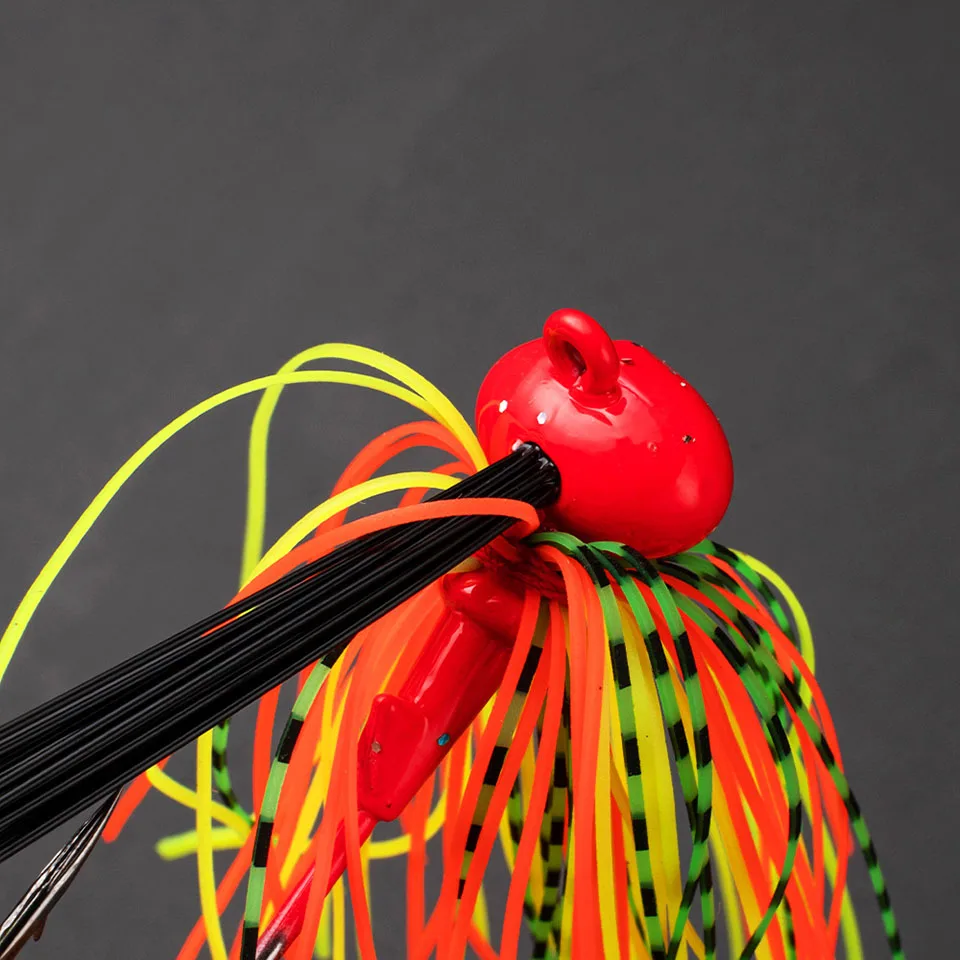 WALK FISH-Cebo giratorio de 12G/15G/16G, señuelo de pesca sin weedless, zumbador, chatterbait para lubina, Lucio, pez walleye - imagen 4