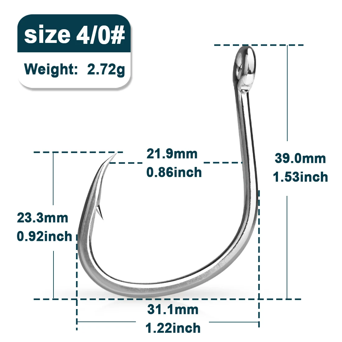 Size-4-0 Gap-21.9mm