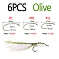 6pcs Olive