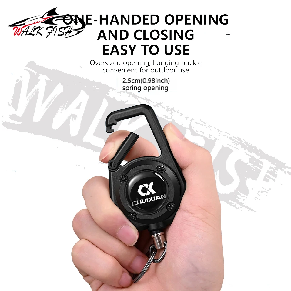 WALK FISH 8,7 cm/10,6 cm 17g/20g nuevas tijeras de pesca multifuncionales herramienta de pesca recubierta de titanio trenza de alambre de plomo de acero inoxidable - imagen 3