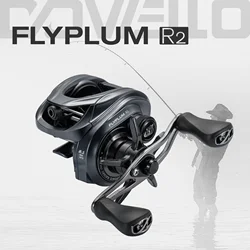 SOLOKING FLYPLUM Carrete Baitcaster Ultraligero para lubina y trucha