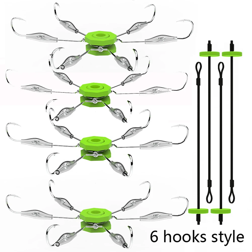 6 hooks 4pcs