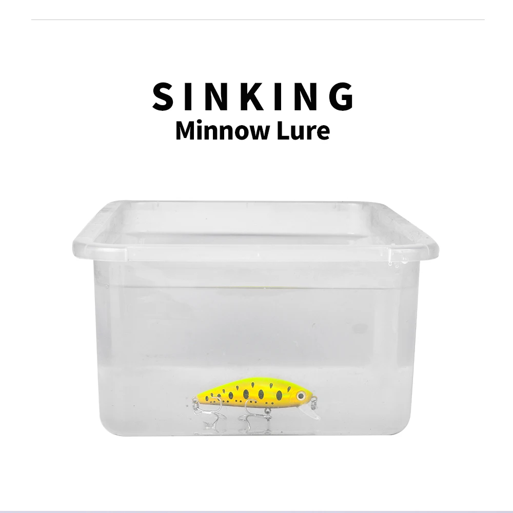 Hundir el señuelo de la pecera para la pesca efectiva