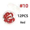 12pcs red size 10