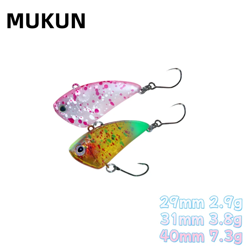 1 Uds. Señuelos duros VIB cebo de pesca anzuelos individuales hundimiento Crankbait Wobber aparejos de pesca 3,8g 30mm 7,3g 40mm 29mm 2,9g - imagen 2