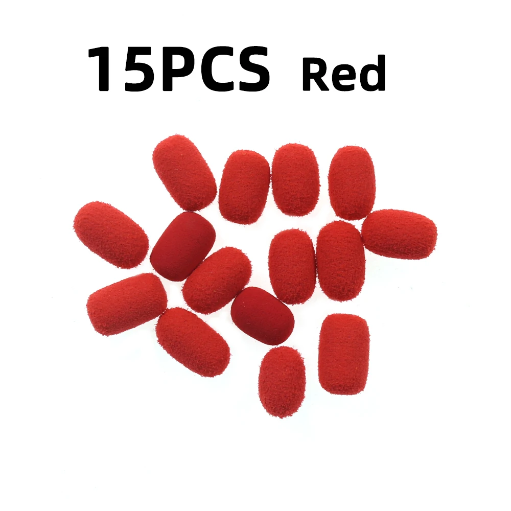 15pcs red color