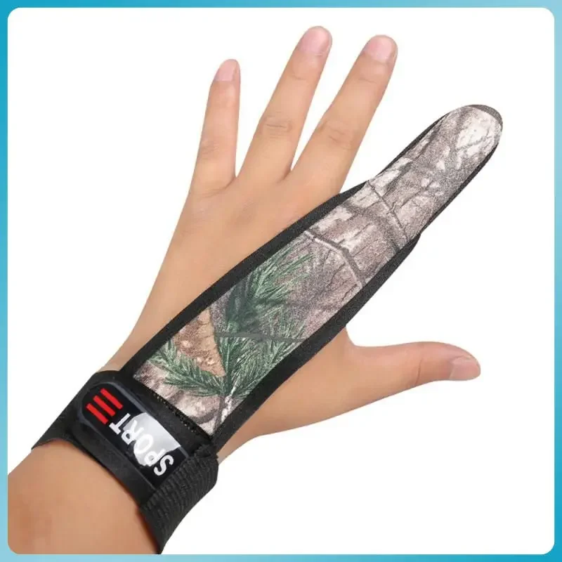 Protector de un solo dedo para pesca, línea de fundición, antideslizante, para pescadores, guantes de pesca, accesorios de herramientas, 1 Uds. - imagen 3