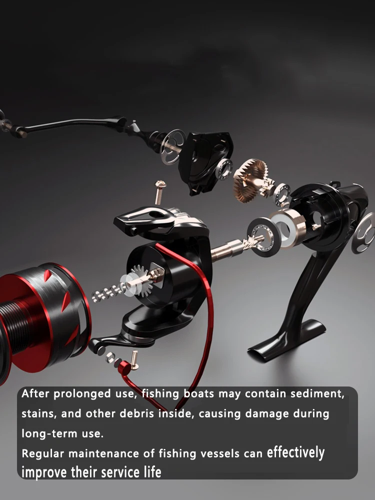 Lubricante de aceite para carretes de pesca, grasa de mantenimiento de alto rendimiento para carretes giratorios de Baitcasting, fundición suave y antioxidante - imagen 5