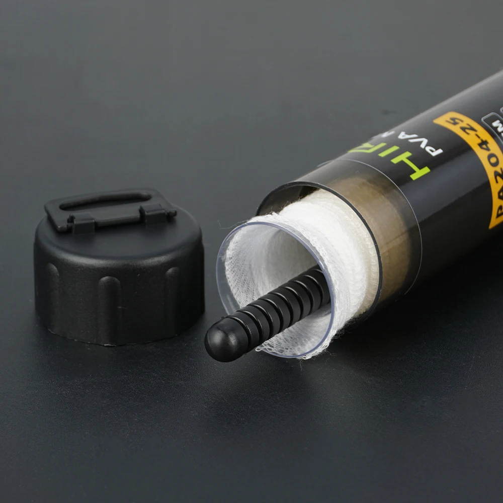 Hirisi 1 pieza 5M pesca de carpa PVA malla en tubo para cebo de pesca de disolución rápida alimentador de pesca de carpa accesorios de pesca PA204