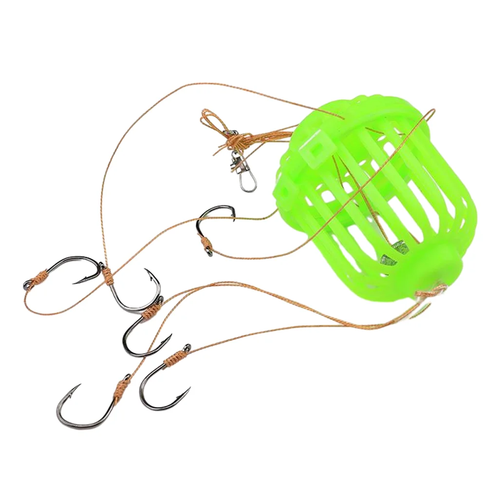 Kit de anzuelos de Pesca de carpa, señuelo de cuchara giratoria, flotante, cebo Artificial, aparejos de Pesca, 9 unids/lote por caja - imagen 3