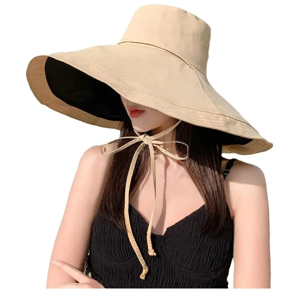 Sombrero de pescador reversible vista frontal